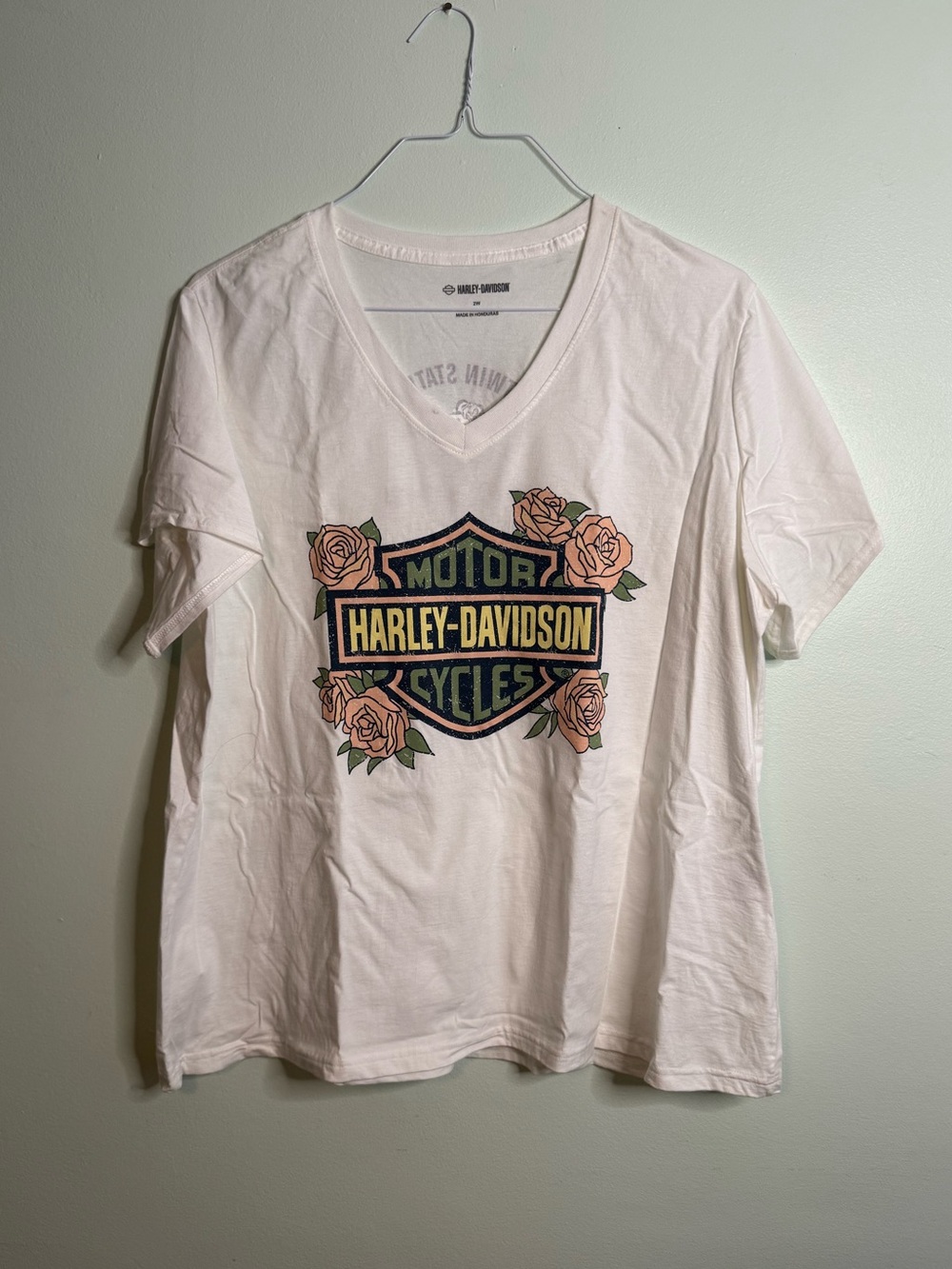 Harley-Davidson White Graphic Tee - Women's (2W)
